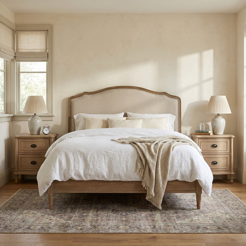 Curated Cotton 3 Piece King Bedroom Set, Studio, King