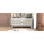 Banc d'entrée en rotin avec rangement Boho, banc à chaussures rembourré avec portes doubles, banc de rangement en bois-826920209