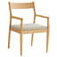 Ensemble de 2 chaises de salle à manger en tissu Solara-105770581-105770583
