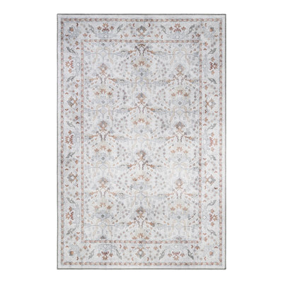 Lurene Performance Chenille Floral Indoor Rug