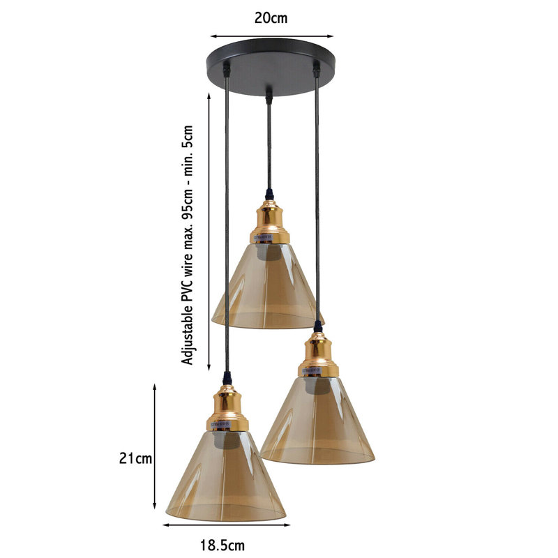 Maxie 3 - Light Cluster Pendant