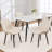 Faux Leather Upholstered Metal Dining Chair-957567222-957567179