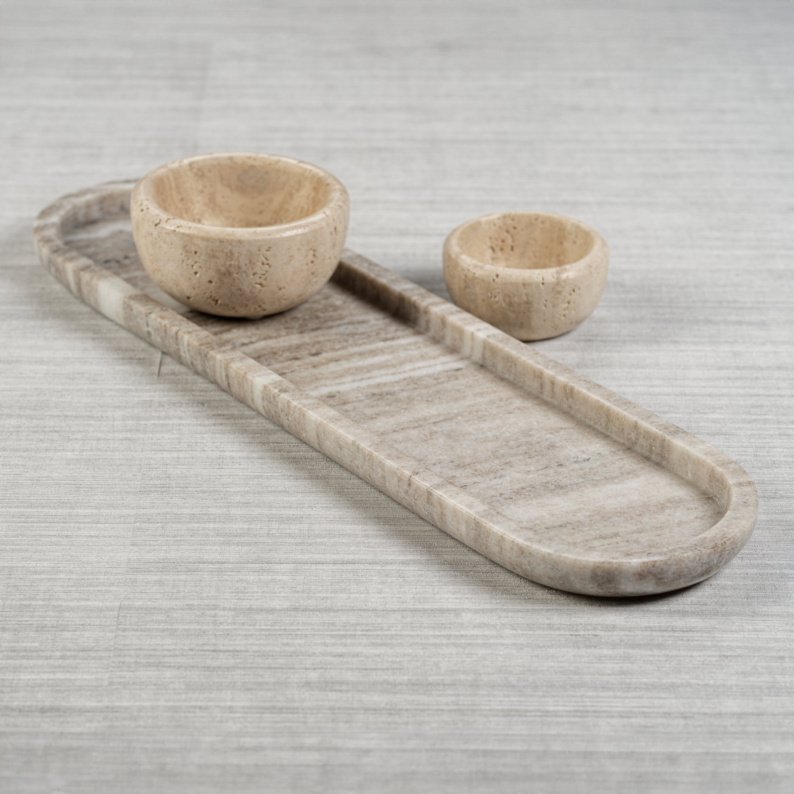 Sergius Marble Tray - Set of 1