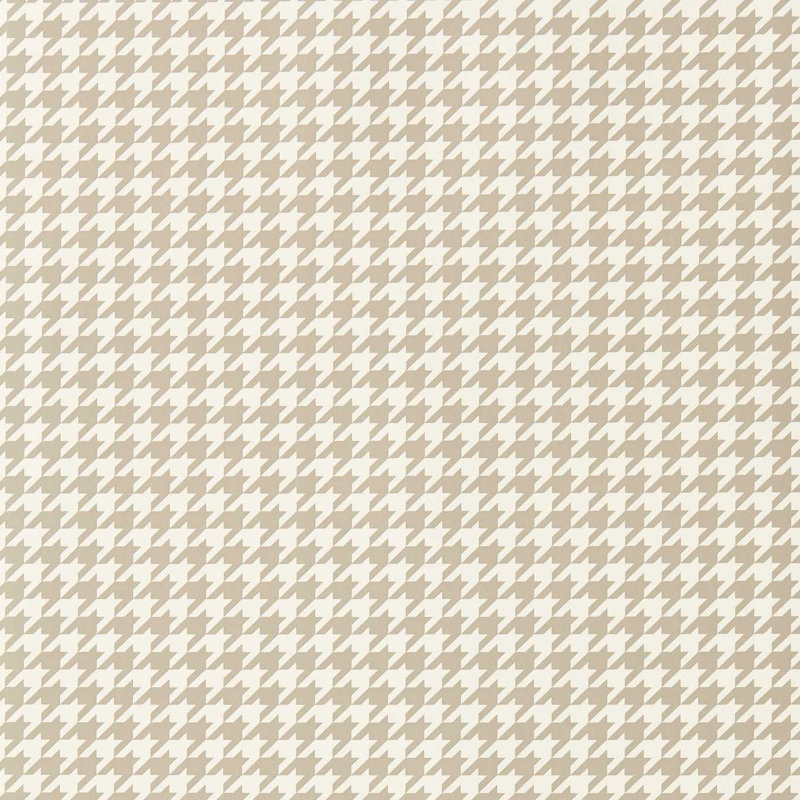 Houndstooth, Taupe/Soft Focus
