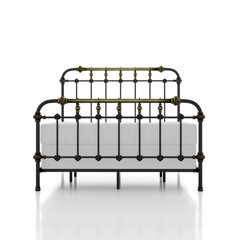 Stacie Metal Spindle Bed, King