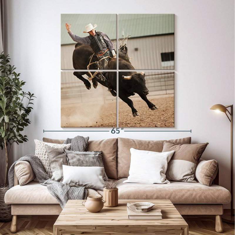 Cowboy Bull Rodeo