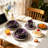  HomeVSS 48-Piece Tree Bark Stoneware Dinnerware Set, Service for 8-634670002