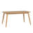 Faught Mid-Century Modern Tapered Dining Set - Leather, 63" Dining Table And 4 Chairs-477853678-477853675