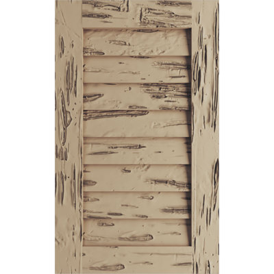 Évent rectangulaire en faux bois Timberthane