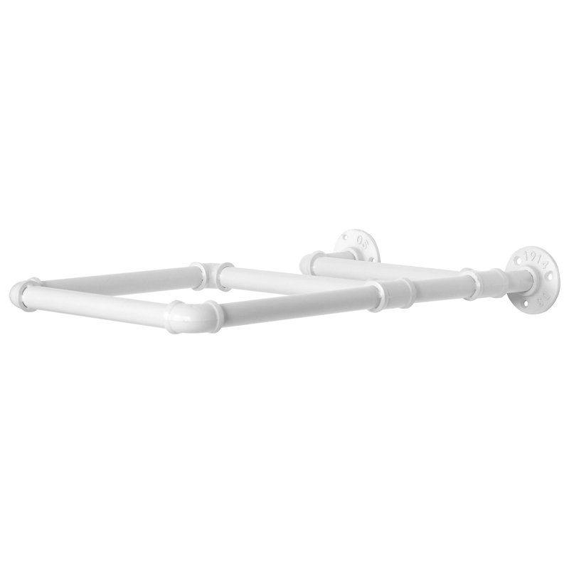 Metal Sports Rack, White
