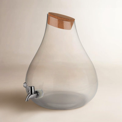 Pearl Glass Beverage Dispenser
