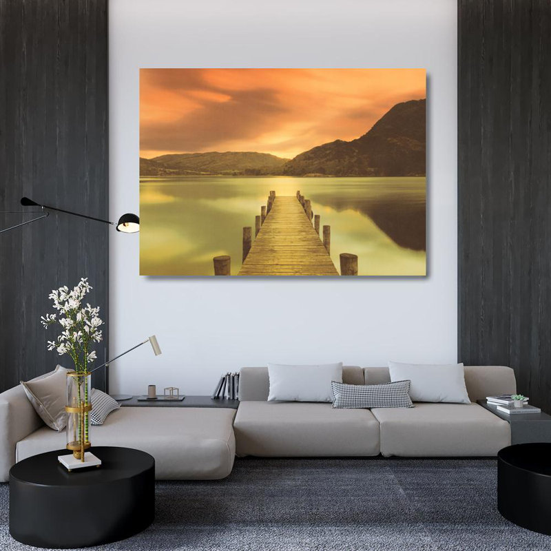Ullswater, Glenridding, Cumbria, H 35 po x l 48 po