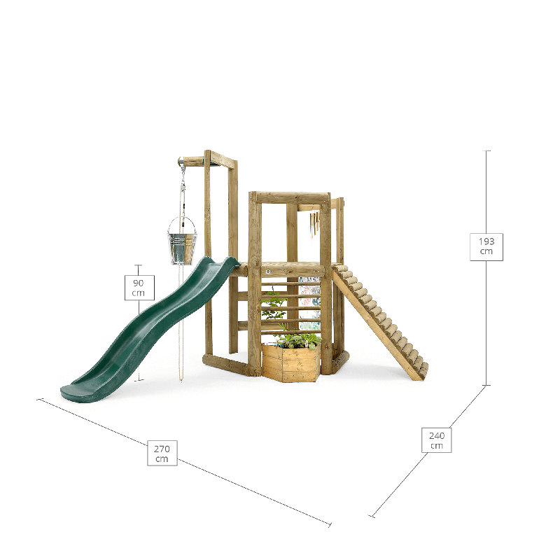 Plum Play Discovery Woodland Treehouse and Slide