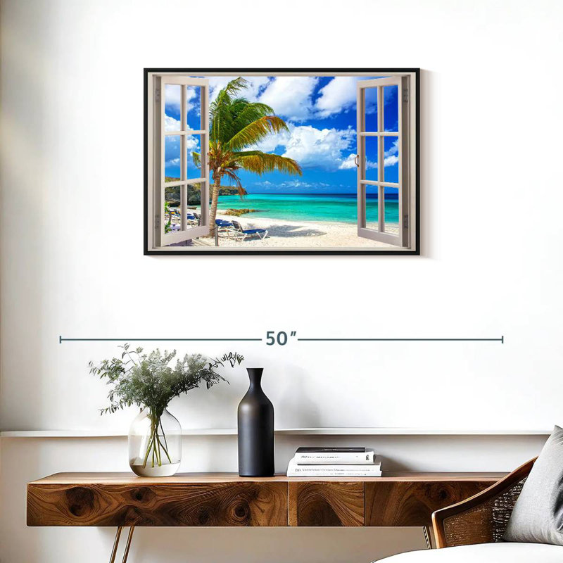 Gillard Window Scene, 21" H x 31" W