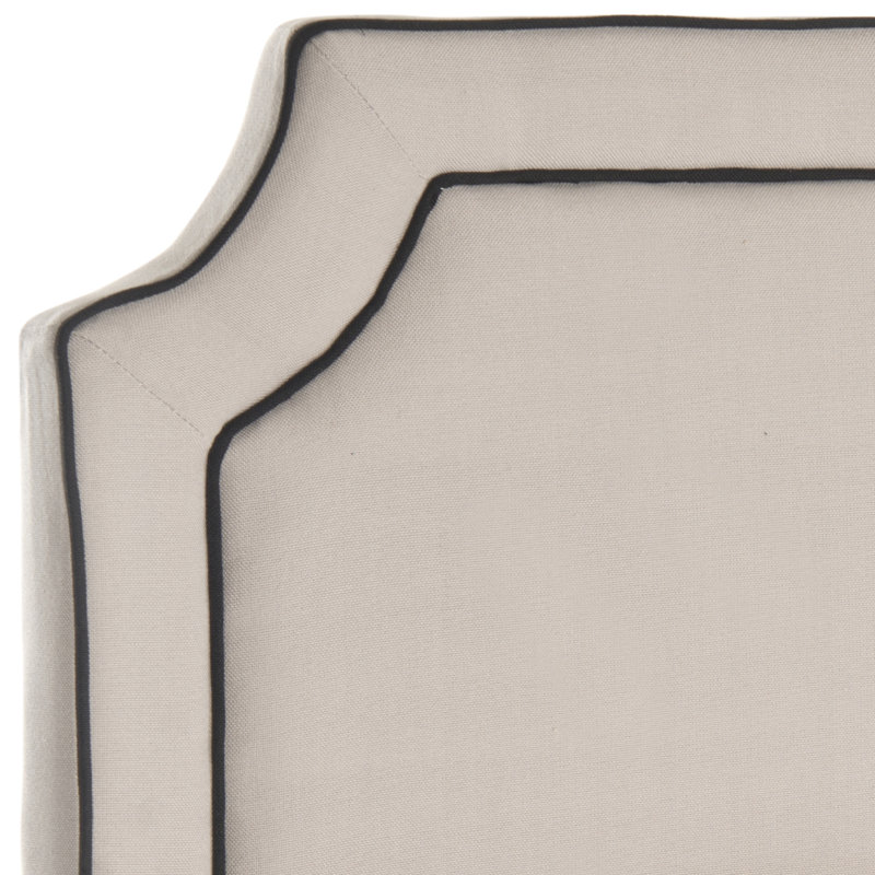 Cloverdale Upholstered Panel Headboard, Oyster, Full