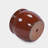 Handmade Rust-Red Ceramic Plant Pots Set of 3, 15/12/9 Inch Diameter,, Indoor & Outdoor Flower Pots for Tables, Couchside, Balcony & Garden, Breathable Clay with Drainage Hole-9631705