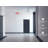NICOR Lighting Thermoplastic LED Double Sided Emergency Exit Combo Sign