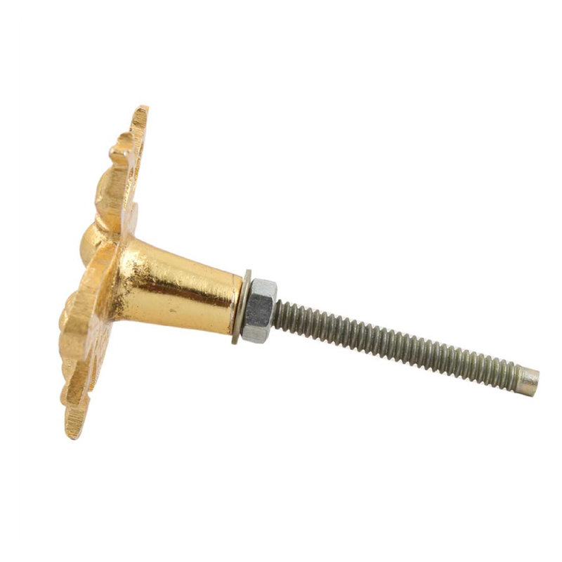 1 5/8" Length Novelty Knob Multipack, Gold