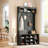 Chalemet Hall Tree 39.4" Wide with Shoe Storage and Bench-105529269