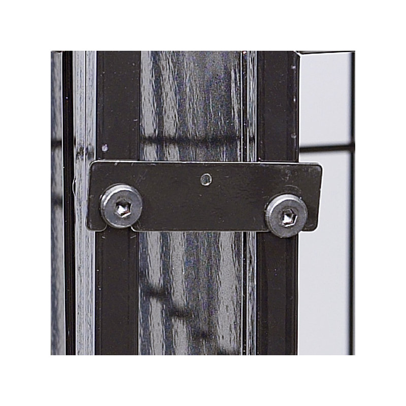 Connecteur de cage pour animaux modulaire Rosenberry