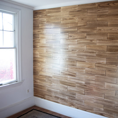 100% Paulownia Wood Wall Planks, 17'' X 4.5'' X 0.6'' Wood Panels For Accent Walls, Diy Wall Paneling Boards For Home Decor, Bedroom, Living Room, Lightweight Interior Wainscoting, Diy Art Craft Boards, 100 Sq Ft, 200Pcs