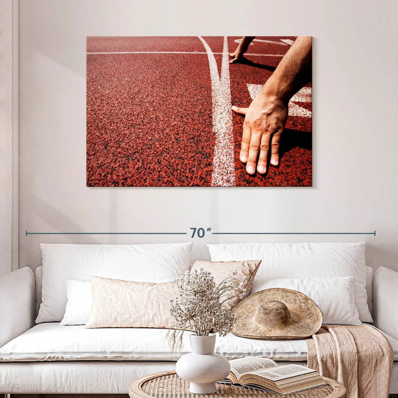 Sireci Starting Line, 30" H x 45" W