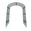 160cm H 162cm L 105cm W Metal Arbour in Black