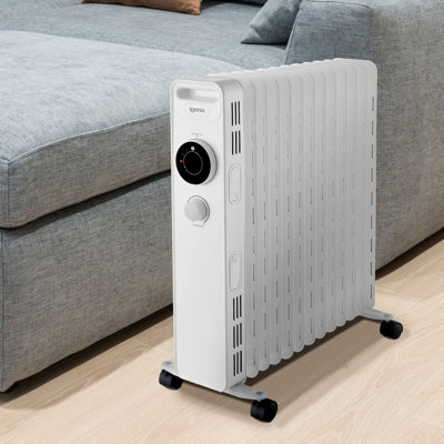 Igenix 2500W Oil Filled Radiator White