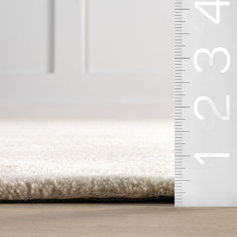 Clementime Modern Wool Area Rug, Novelty 8'6" x 11'6"