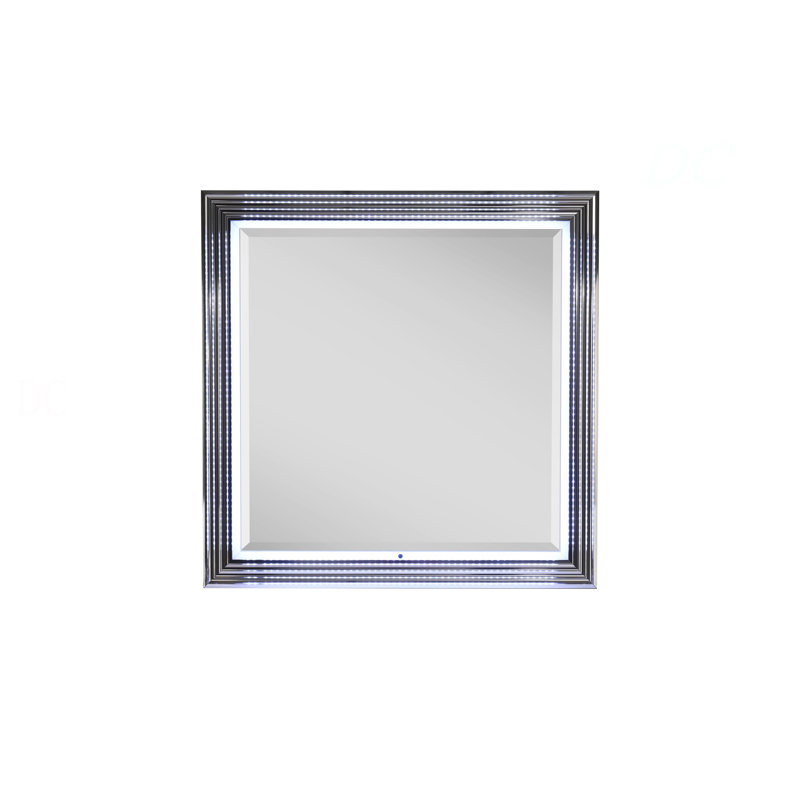 MIROIR LUN BLANC AVEC DEL, Blanc