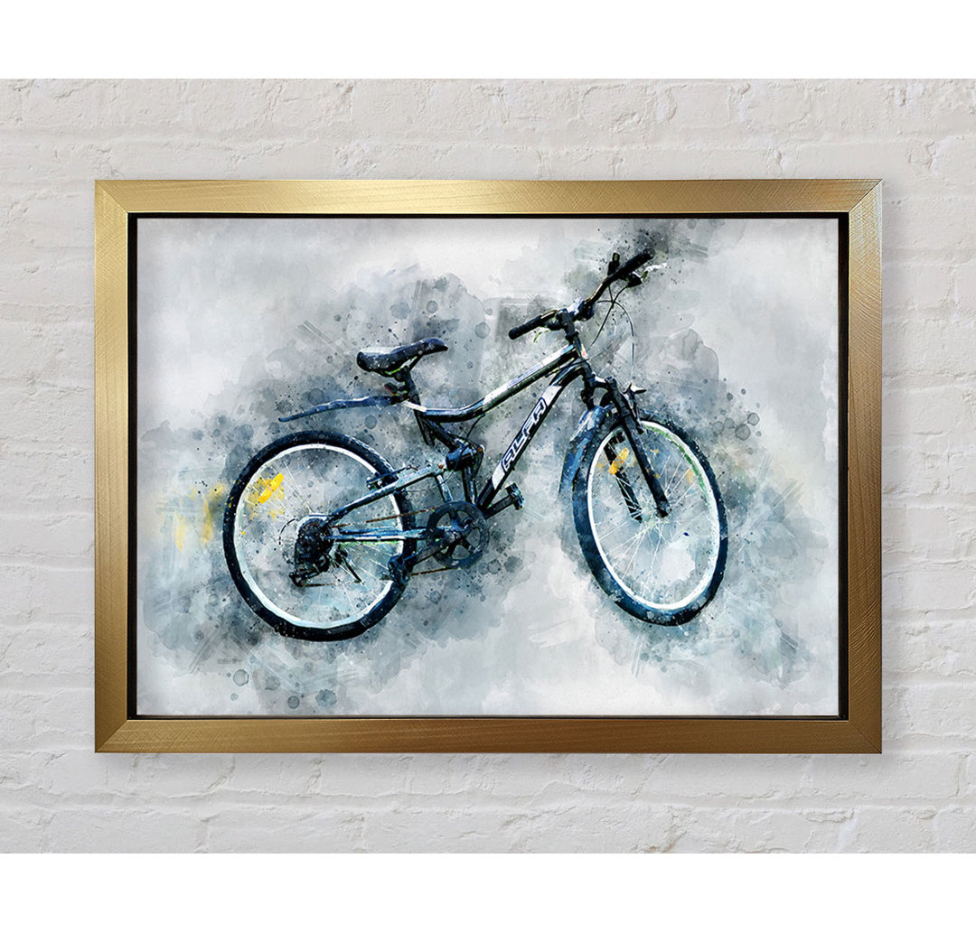 Mountain Bike Ready - Einzelne Bilderrahmen Kunstdrucke