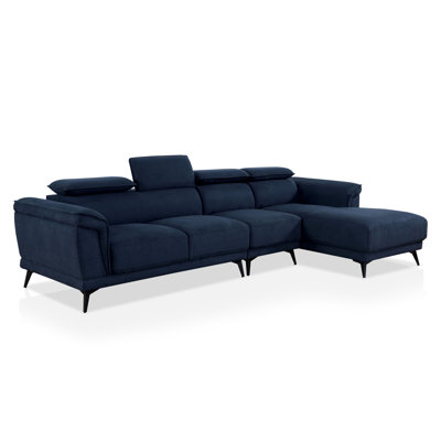 Upholstered L-Shaped Sectional Right Hand Facing