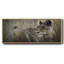 Tall Grass Alpha - toile avec cadre-111491425