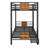 Tangela Kids Twin XL Over Twin XL Bunk Bed with Drawers-879246664