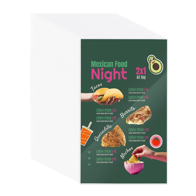 WeChef menu housse simple page 2 View All, H 0,04 po x l 14 po x P 8,5 po