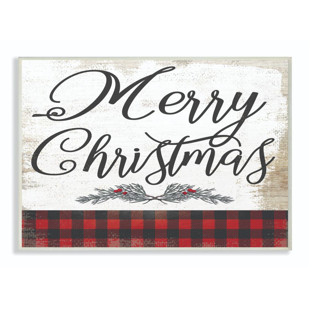 Merry Christmas Mistletoe - Textual Art Print The Holiday Aisle® 