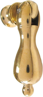 (5 Pack) 1-5/8 inch Early American Teardrop ONLY Pull Cast Brass