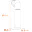 Lakeeva Ebern Designs 43cm W Grey Stove-2008052258