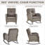 Ensemble de chaises berçantes d'extérieur avec table d'appoint Buckwalter (2 chaises, 1 table d'appoint)-1817094716-1817094717