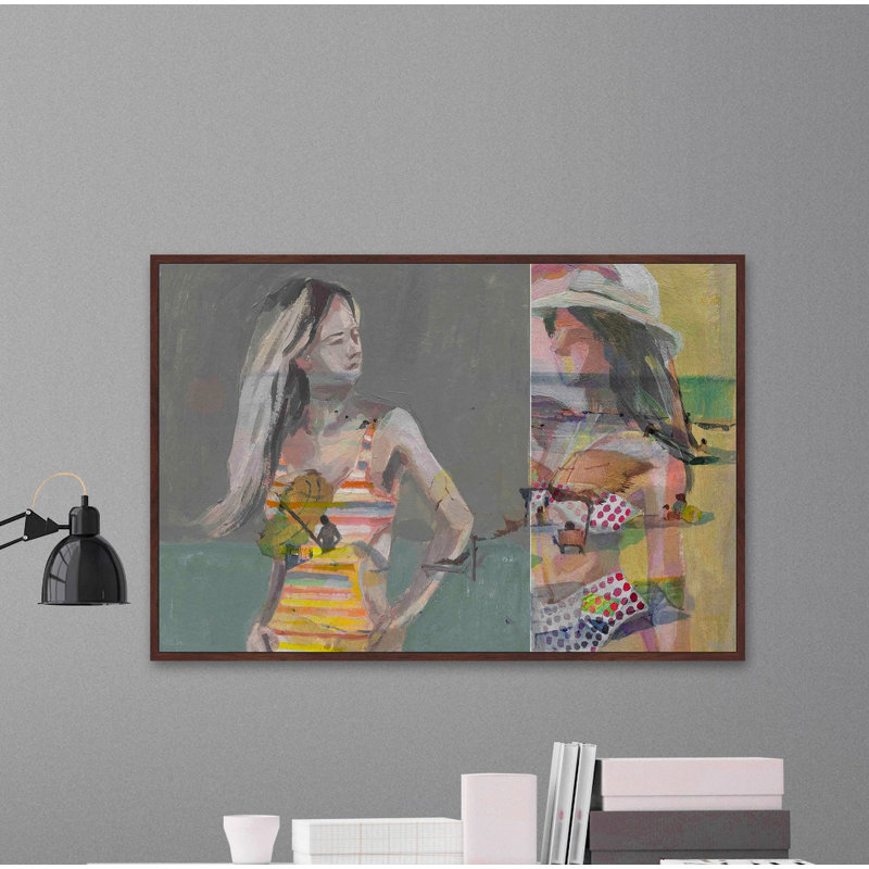« mode swimsuits »-impression sur toile, 40 po x 60 po
