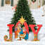 Joy Nativity Yard Lawn Art