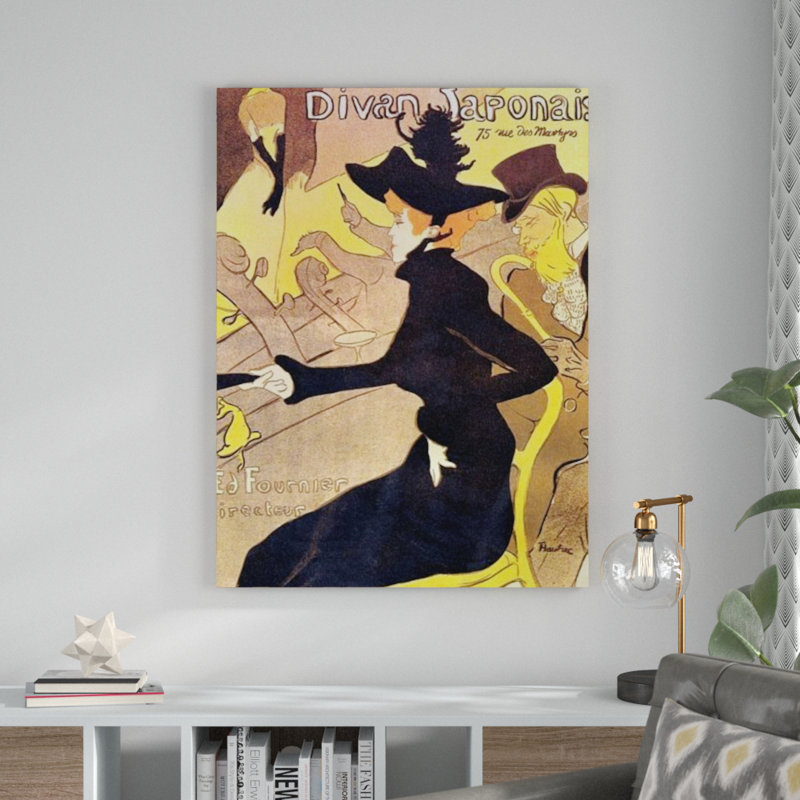 Henri De Toulouse-Lautrec - Wrapped Canvas Print, 120cm H x 90cm W x 1.8cm D