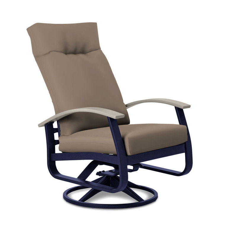 Belle Isle Outdoor Rocker Chair, Warm Gray, Glimpse Canyon