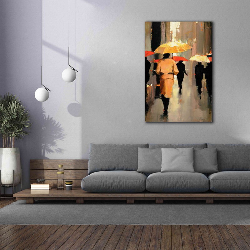'In Barcelona'  by Lorraine Christie, Giclee Canvas Wall Art, 60" H x 40" W x 1.5" D