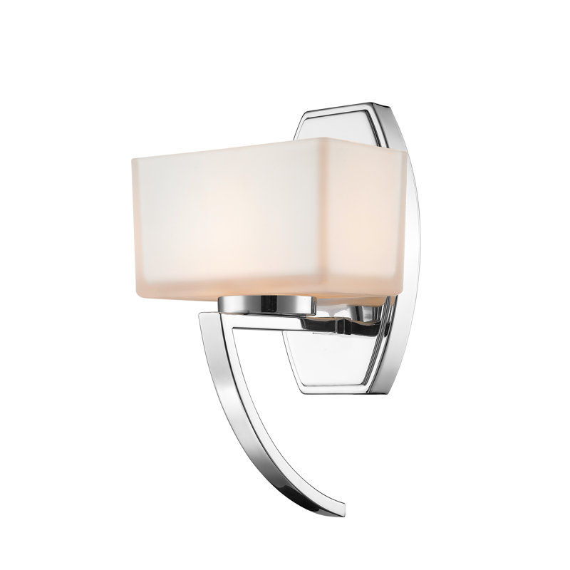 Weitzman Steel Armed Sconce, Chrome