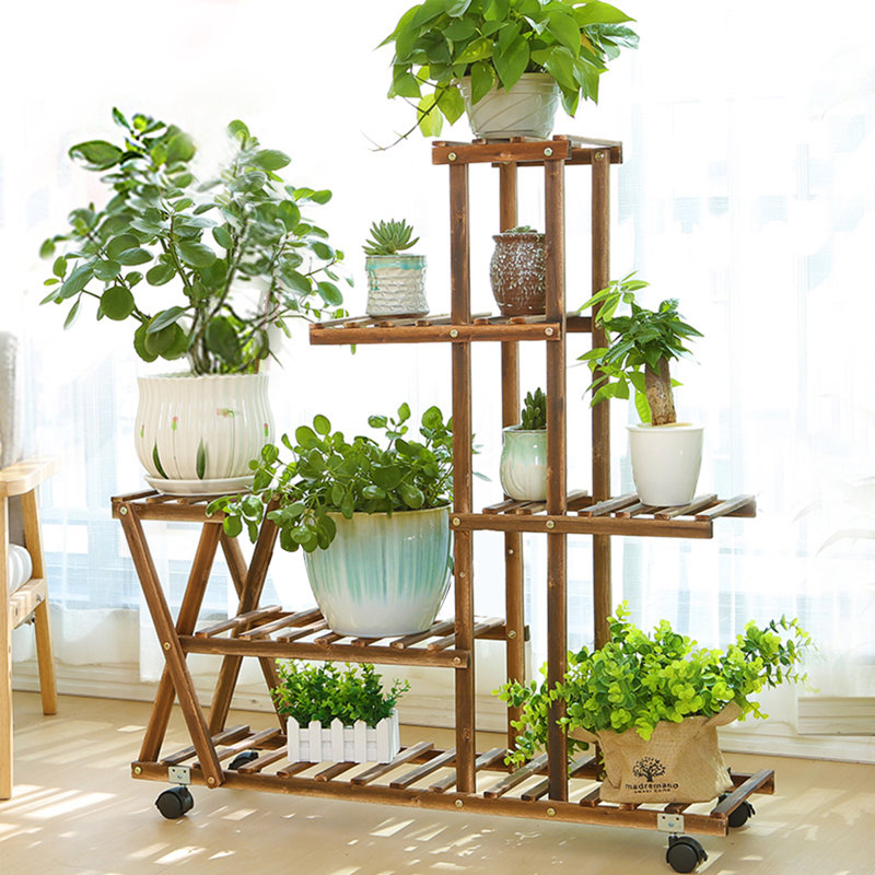 Support à plante jardinière en bois Barbot