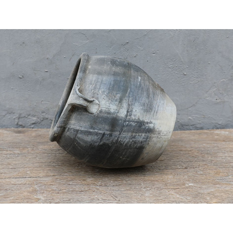 Vase de plancher en céramique d'intérieur / extérieur Elayna