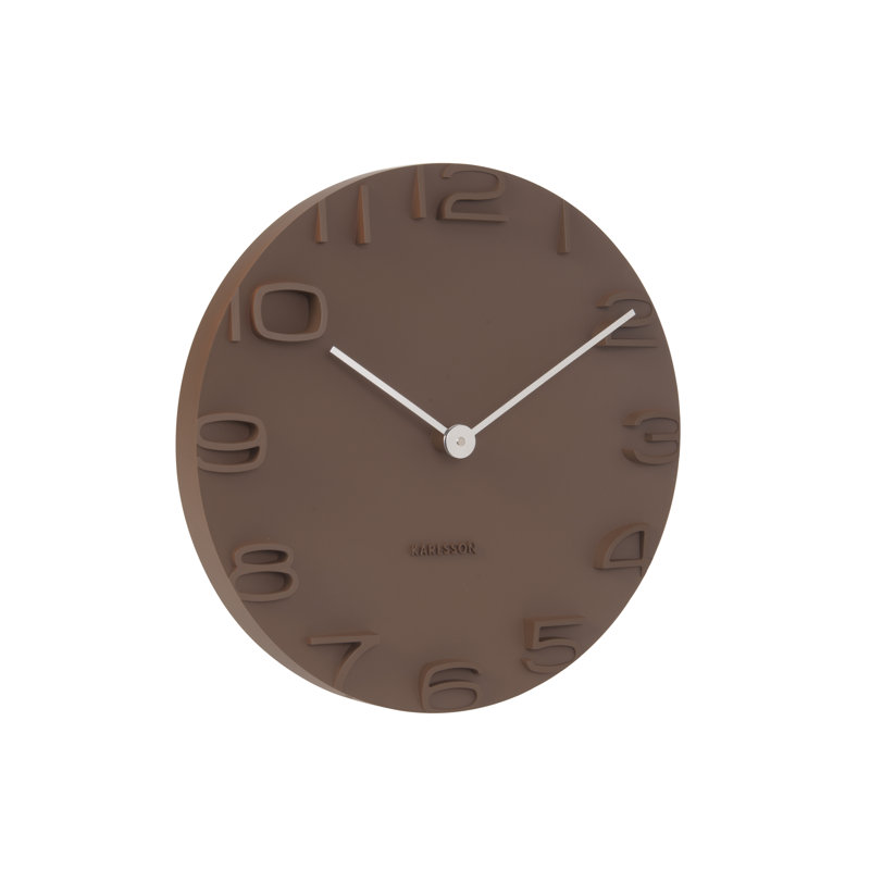 Wall Clock, Brown