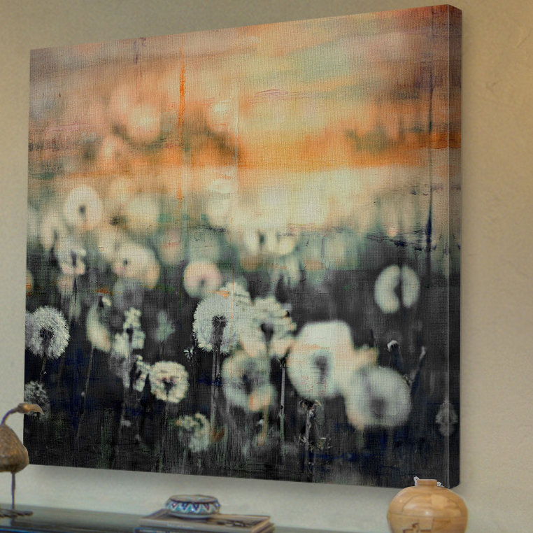« dandy », impression sur toile tendue, H 48 po x l 48 po x P 1,5 po