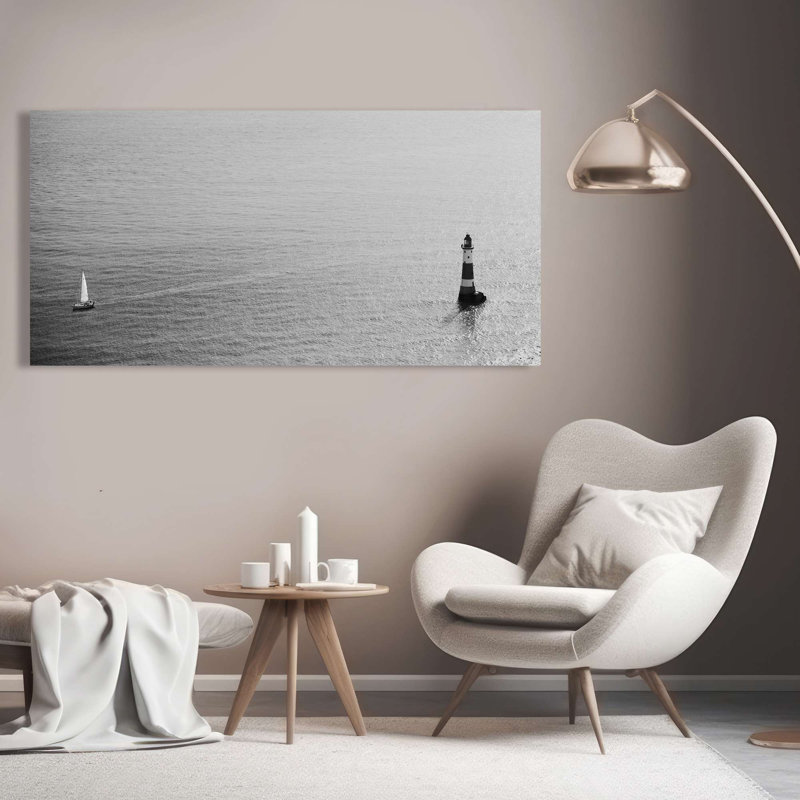 Smooth Sailing by Pangea - Wrapped Canvas Print, 35cm H x 70cm W x 4cm D